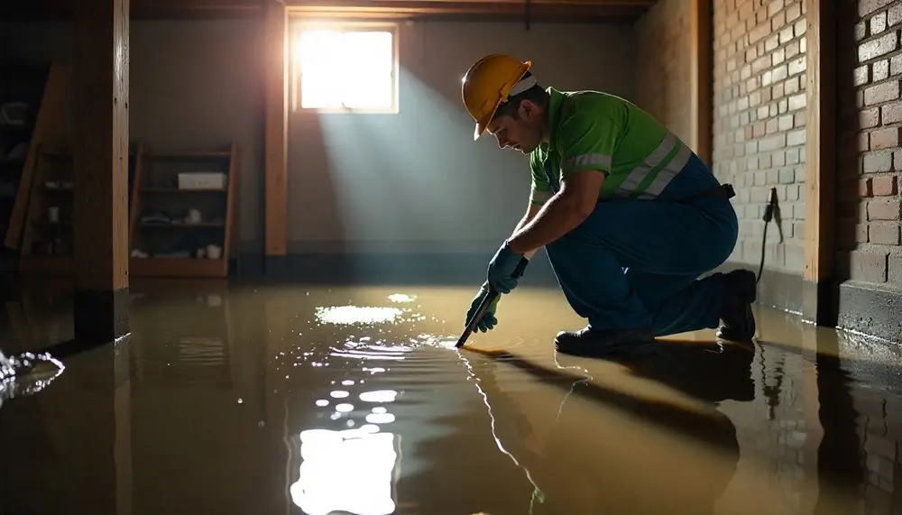 Professional water damage restoration services in D Lo, MS